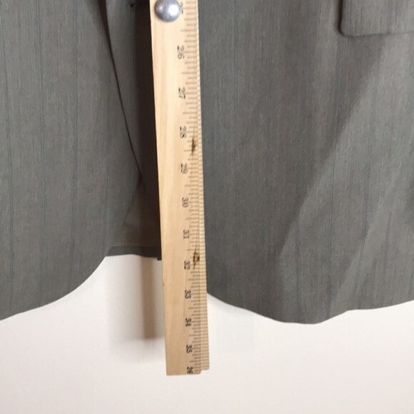 Johnny Carson mens business casual tweed button up blazer coat size 42 - Picture 12 of 13